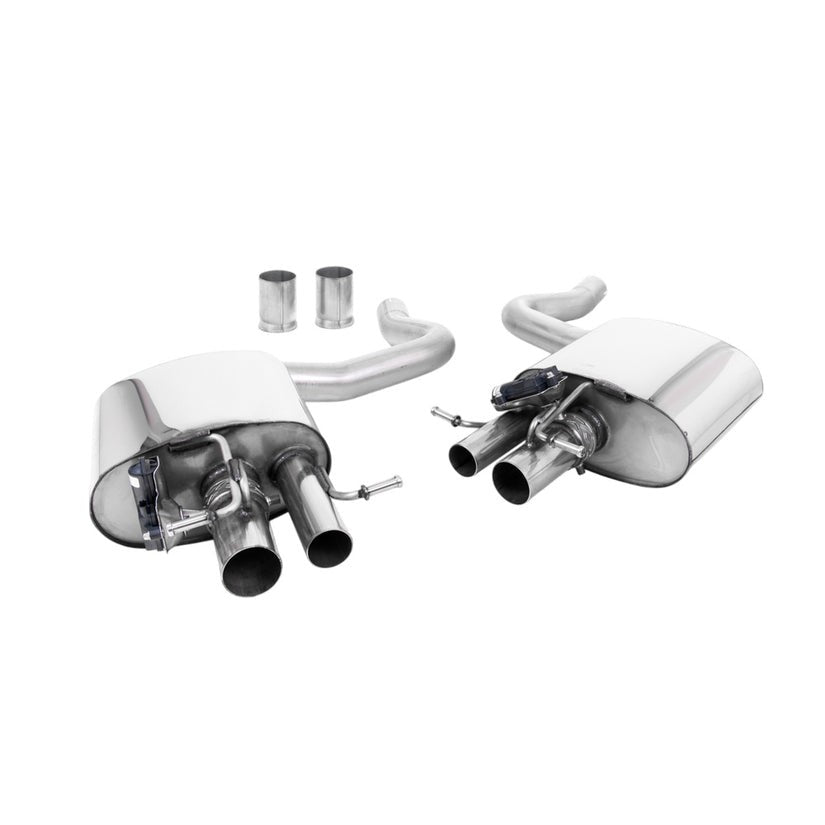 Milltek Rear Silencers Mercedes C-Class C63S Coupe 4.0 Bi-Turbo V8 OPF/GPF 19+