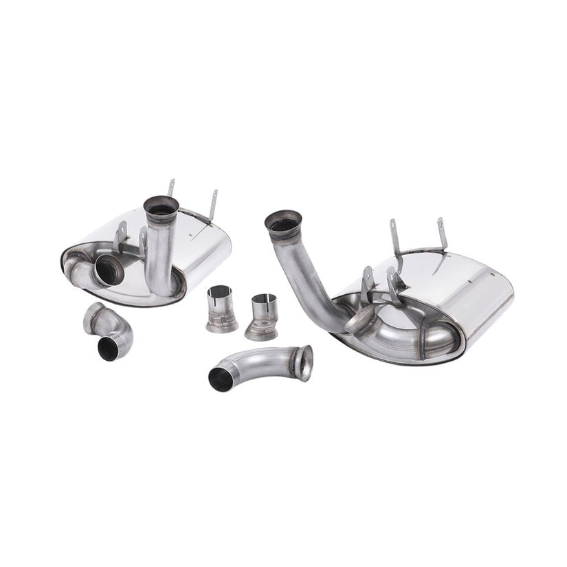 Milltek Rear Silencers Porsche 911 997.1 Carrera S 04-08