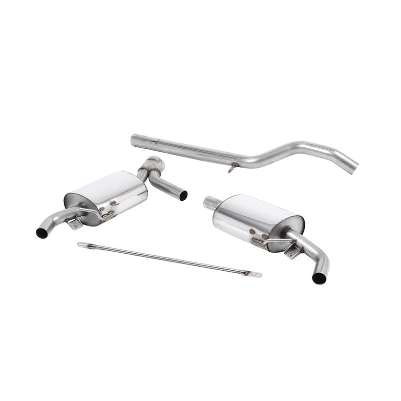 Milltek Cat Back Exhaust Renault Clio 200 inc. Cup 09-12