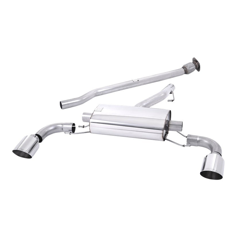 Milltek Secondary Cat Back Exhaust Subaru BRZ 2.0 12-21