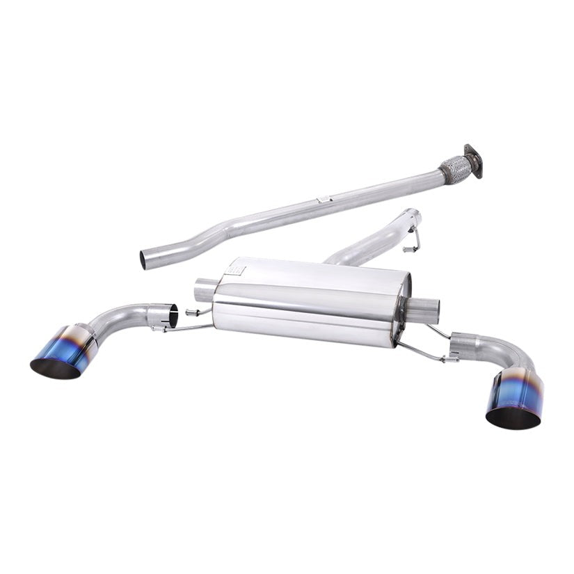 Milltek Secondary Cat Back Exhaust Subaru BRZ 2.4 Litre 22+