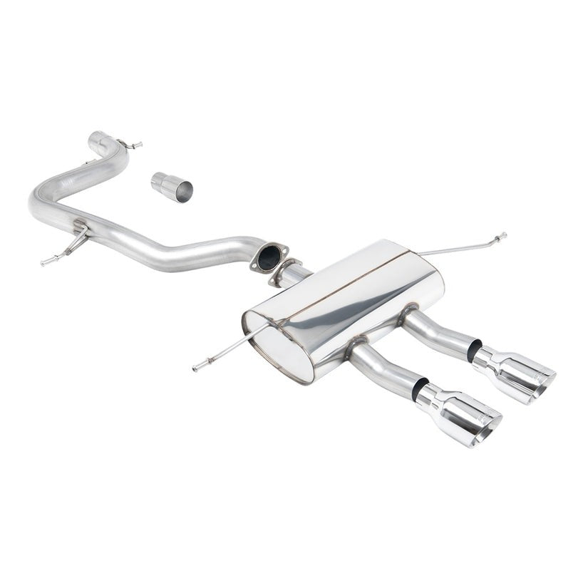 Milltek Cat Back Exhaust Seat Leon Cupra R 2.0 TSI 265PS 10-12