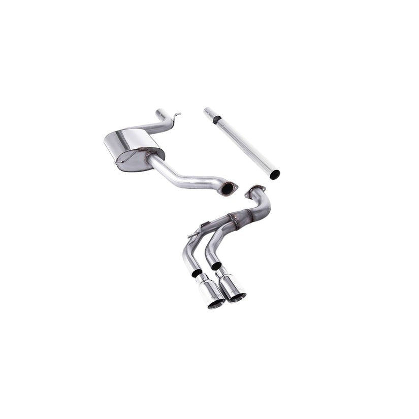 Milltek Cat Back Exhaust Seat Leon FR 1.8 TSI 180PS SC 5dr 13-18