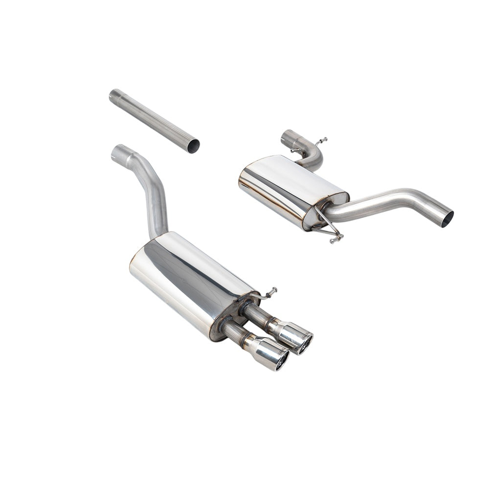 Milltek Cat Back Exhaust Skoda Octavia vRS 2.0T FSi 06-10