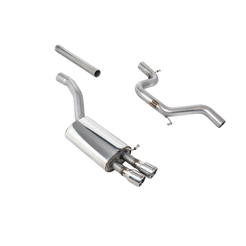 Milltek Cat Back Exhaust Skoda Octavia vRS 2.0 TSI 10-13