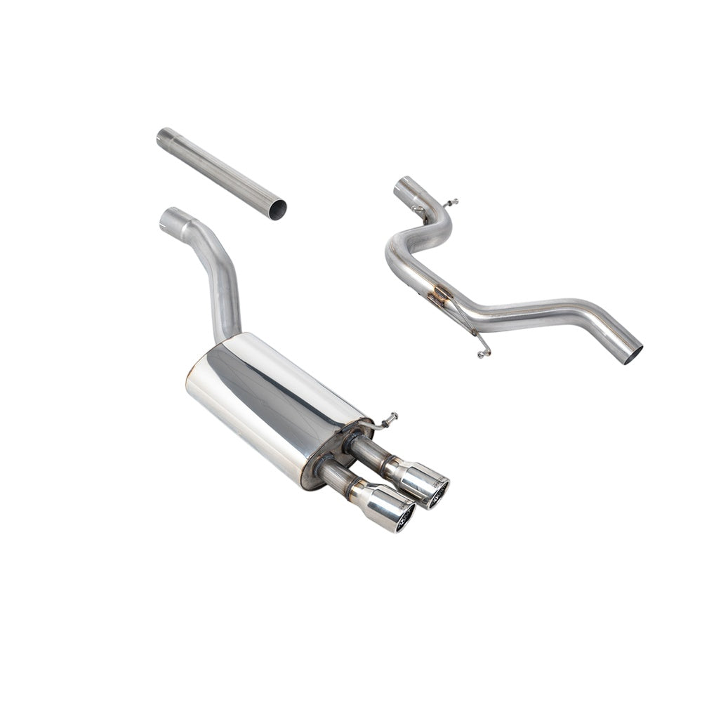 Milltek Cat Back Exhaust Skoda Octavia vRS 2.0 TSI 10-13