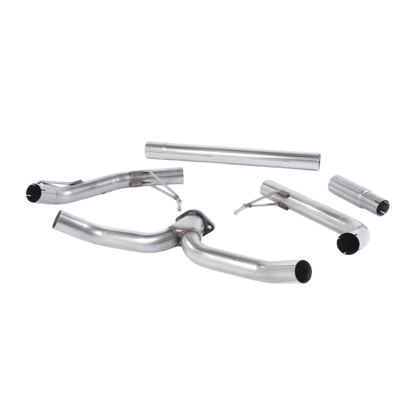 Milltek Cat Back Exhaust Skoda Octavia vRS 2.0 TDI 184PS Hatch Estate manual DSG-auto 13-19