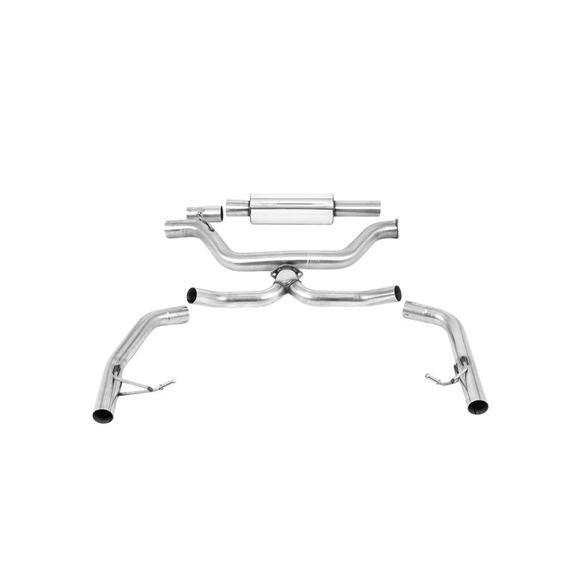 Milltek Filter Back Exhaust Skoda Octavia vRS 2.0 TSI 245PS MQB EVO Mk4 Hatch Estate OPF/GPF 20+