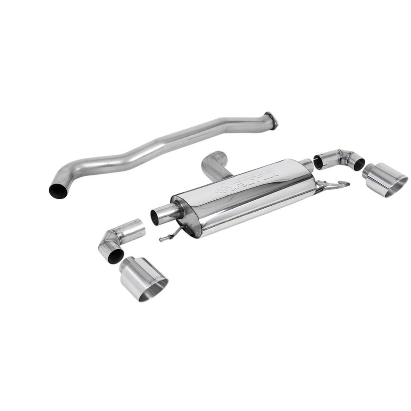 Milltek Filter Back Exhaust Toyota Yaris Gen 1 GR Circuit Pack 1.6T OPF/GPF 20-24