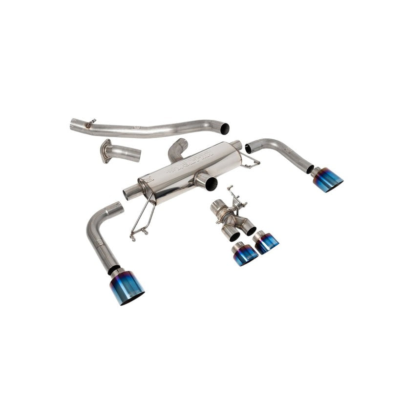 Milltek Secondary Cat Back Exhaust Toyota Lexus Corolla GR Corolla 1.6 Turbo Manual 23+