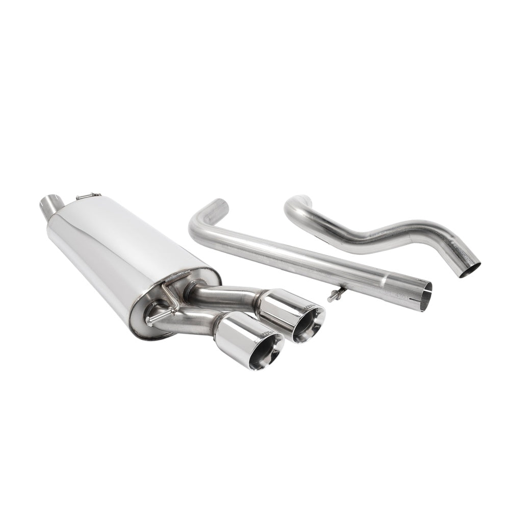 Milltek Cat Back Exhaust Volkswagen Golf Mk4 1.9 TDI PD and non-PD 00-04