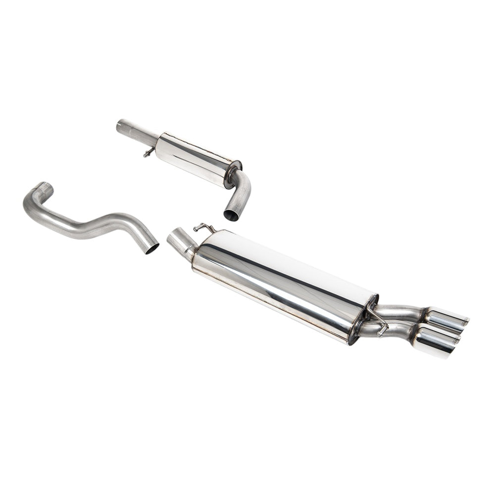 Milltek Cat Back Exhaust Volkswagen Golf Mk4 1.9 TDI PD and non-PD 00-04