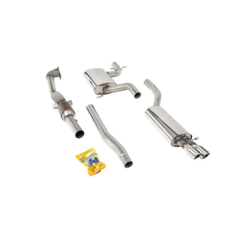 Milltek Turbo Back Exhaust with Sports Cat Volkswagen Jetta Mk5 GLI 2.0T FSI 06-10