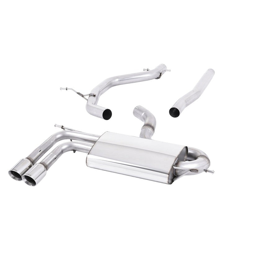 Milltek Filter Back Exhaust Audi A3 2.0 TDI 170 BHP 2WD 3dr DPF 08-12