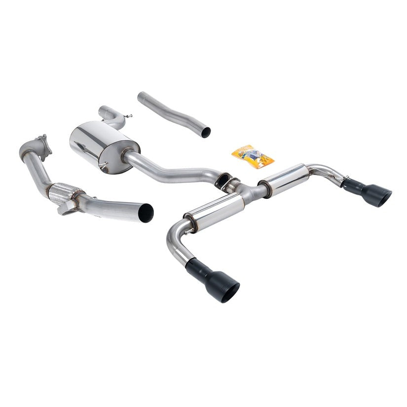 Milltek Turbo Back Exhaust No Cat Volkswagen Golf Mk6 GTi 2.0 TSI 210PS 09-13