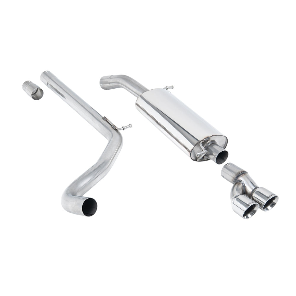 Milltek Cat Back Exhaust Volkswagen Polo R WRC 13-14