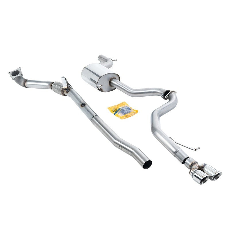 Milltek Turbo Back Exhaust Volkswagen Jetta Mk6 GLI 2.0 TSI 11-14