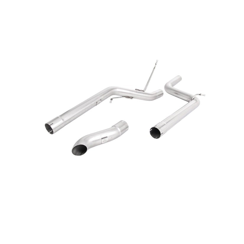 Milltek Filter Back Exhaust Volkswagen Caddy 2.0TDI 140PS 2WD Manual DSG not Maxi 03-20