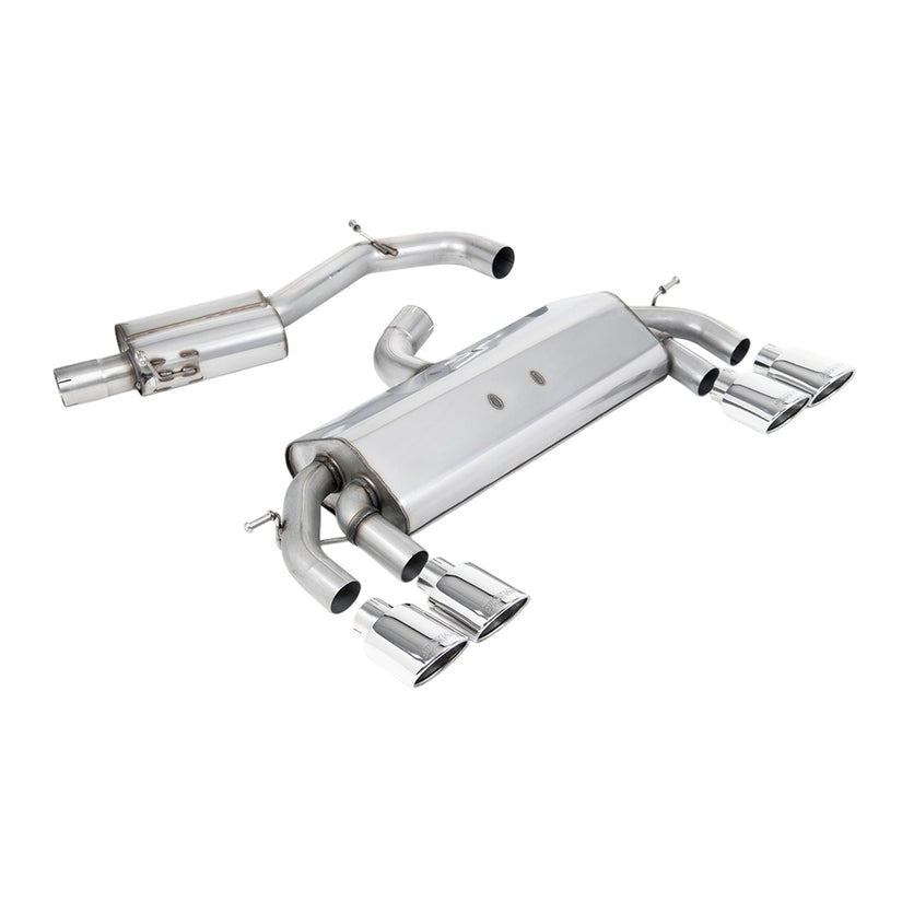 Milltek Cat Back Exhaust Volkswagen Golf Mk7 R 2.0 TSI 300PS 14-16
