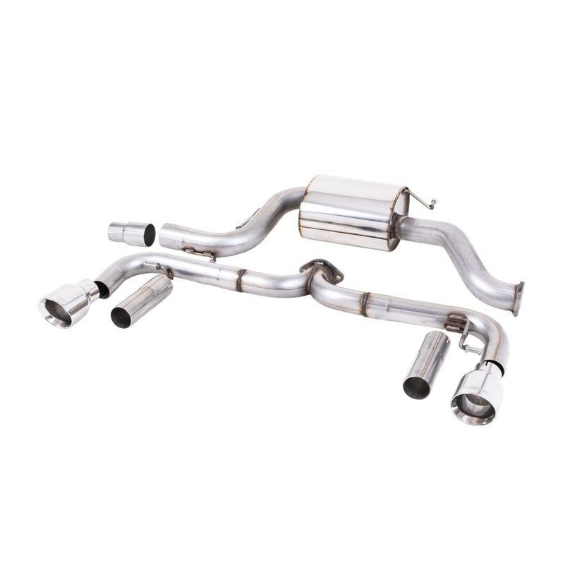 Milltek Cat Back Exhaust Volkswagen Beetle 2.0 TSI A5 Chassis 11-15