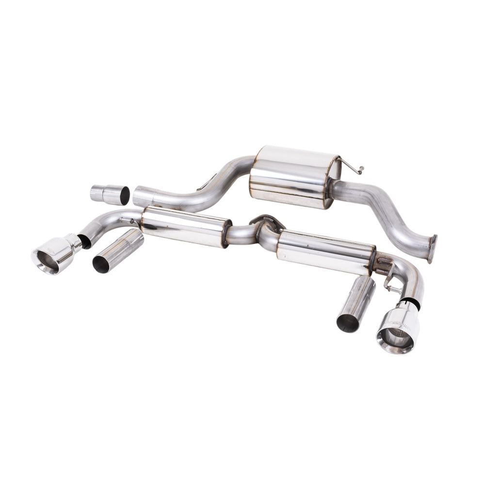 Milltek Cat Back Exhaust Volkswagen Beetle 2.0 TSI (A5 Chassis) 11-15