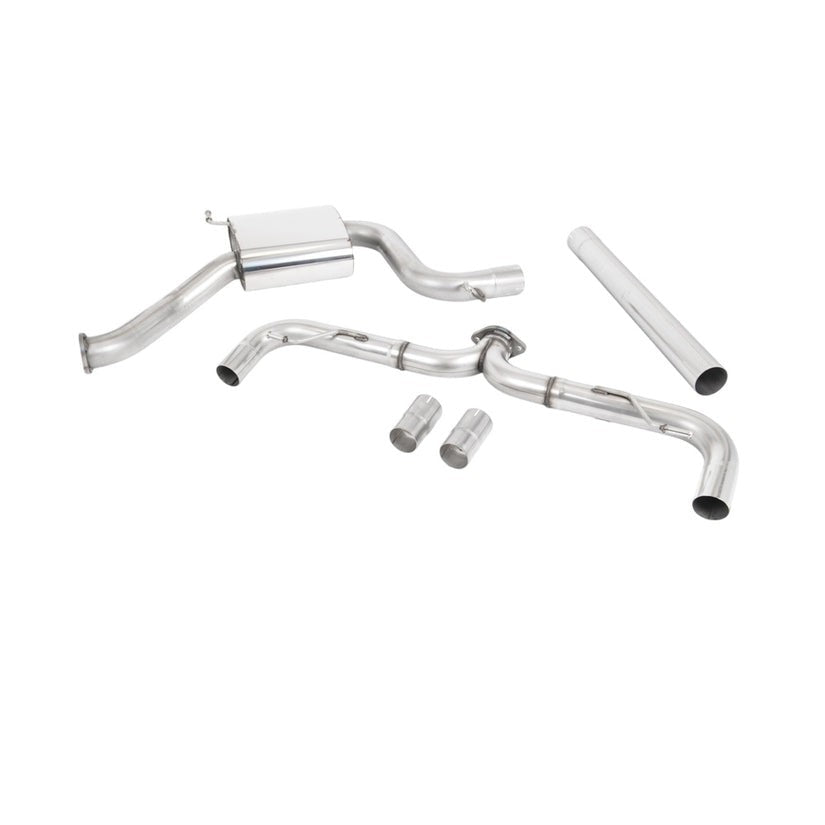 Milltek Cat Back Exhaust Volkswagen Golf Mk7.5 GTi Non Performance Pack Non-GPF 17-18
