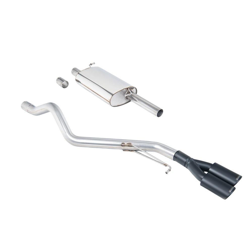 Milltek Cat Back Exhaust Volkswagen Transporter \ Caravelle T6 SWB 150PS and 204PS 2.0 TSI (Petrol) 2WD 17-25