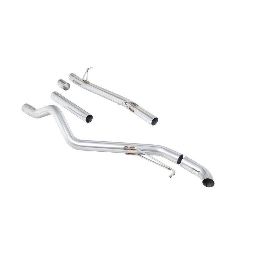 Milltek Cat Back Exhaust Volkswagen Transporter Caravelle T6 LWB 150PS 204PS 2.0 TSI Petrol 2WD 17+