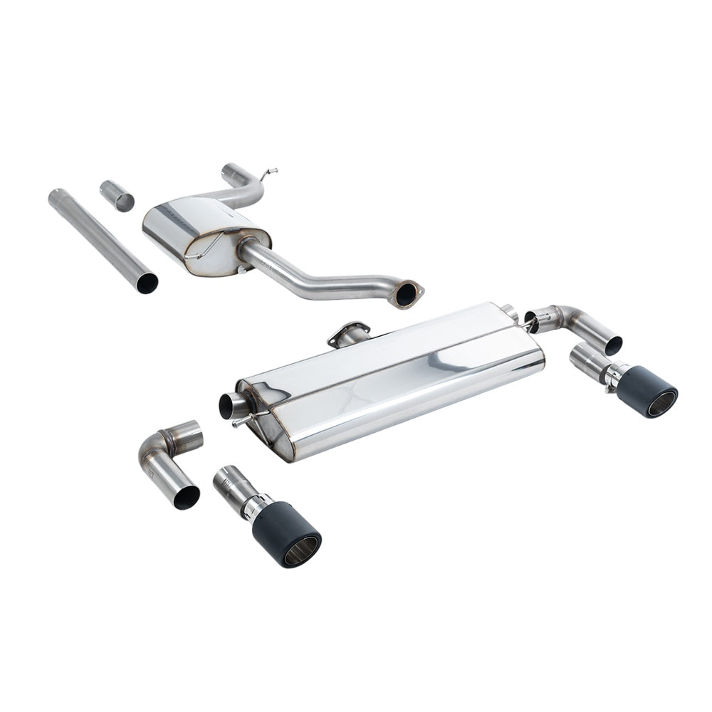 Milltek Cat Back Exhaust Volkswagen Golf Mk7.5 1.5TSI Evo GT and R-Line (Both GPF/OPF and Non GPF/OPF Models) 17-21