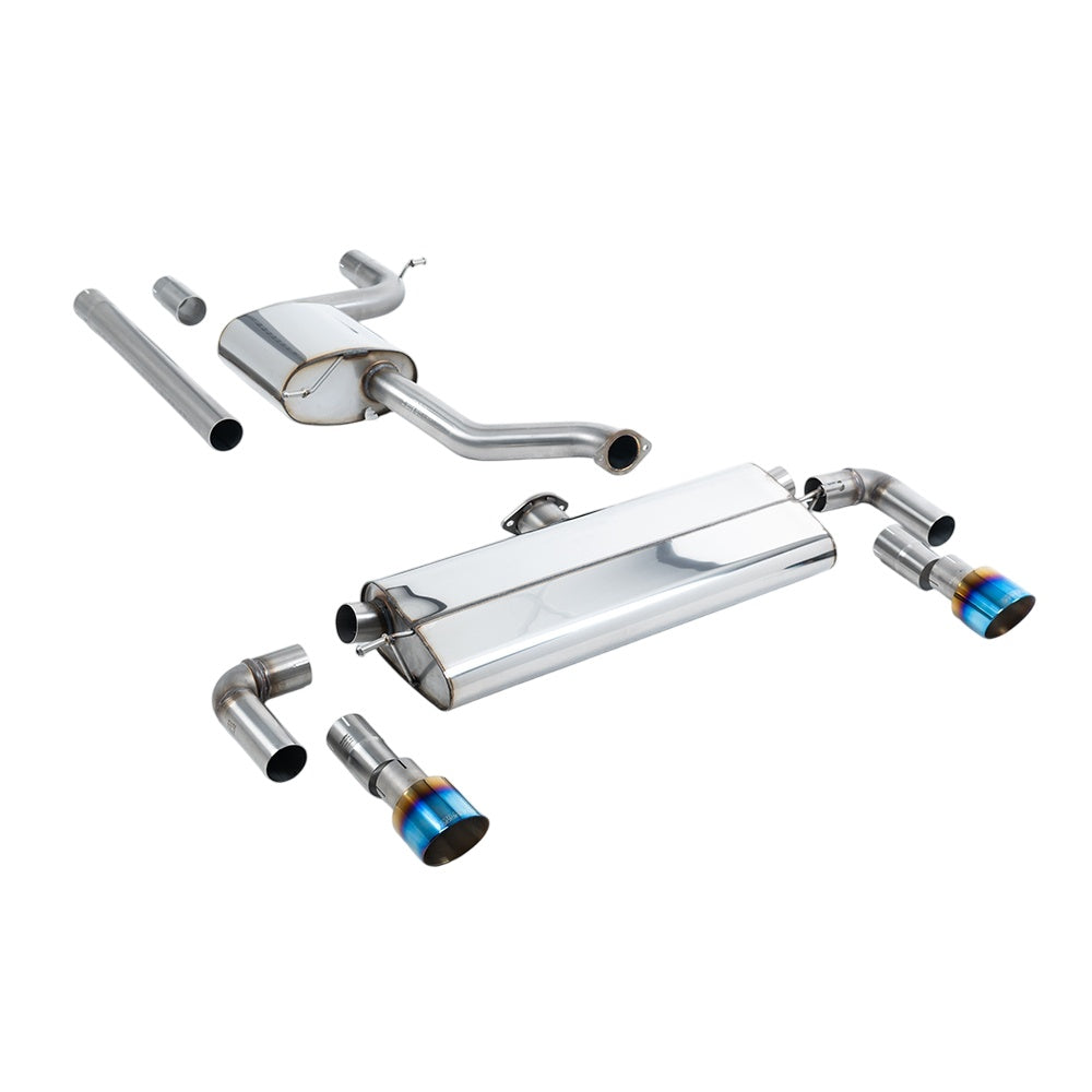 Milltek Cat Back Exhaust Volkswagen Golf Mk7.5 1.5TSI Evo GT and R-Line (Both GPF/OPF and Non GPF/OPF Models) 17-21