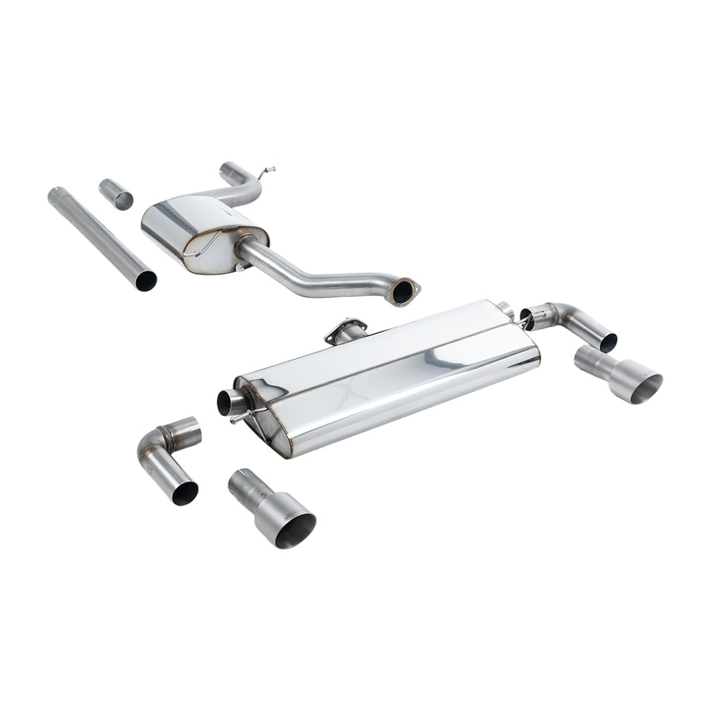 Milltek Cat Back Exhaust Volkswagen Golf Mk7.5 1.5TSI Evo GT and R-Line (Both GPF/OPF and Non GPF/OPF Models) 17-21