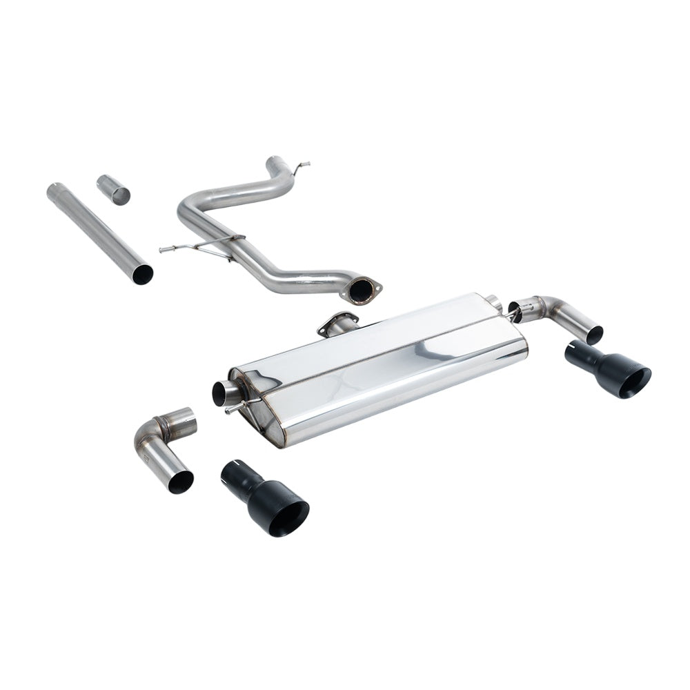 Milltek Cat Back Exhaust Volkswagen Golf Mk7.5 1.5TSI Evo GT and R-Line (Both GPF/OPF and Non GPF/OPF Models) 17-21