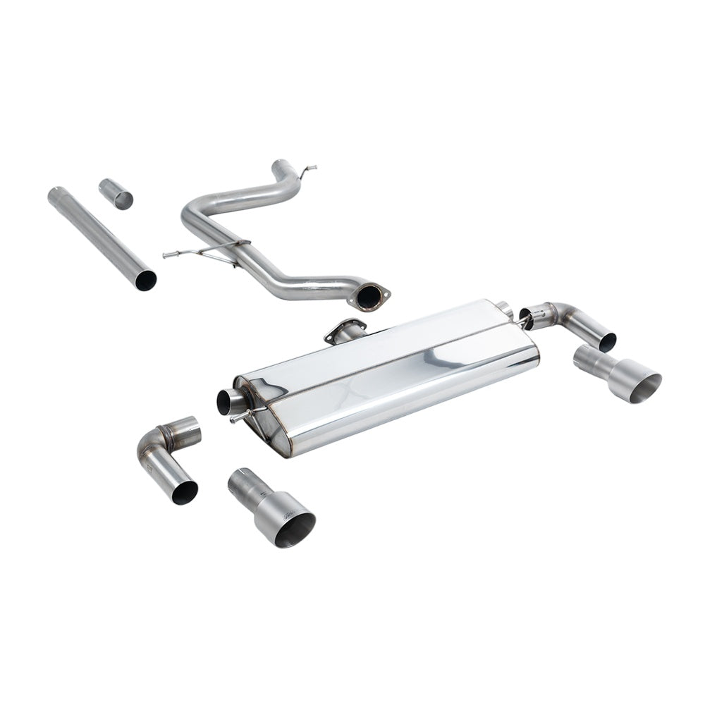 Milltek Cat Back Exhaust Volkswagen Golf Mk7.5 1.5TSI Evo GT and R-Line (Both GPF/OPF and Non GPF/OPF Models) 17-21