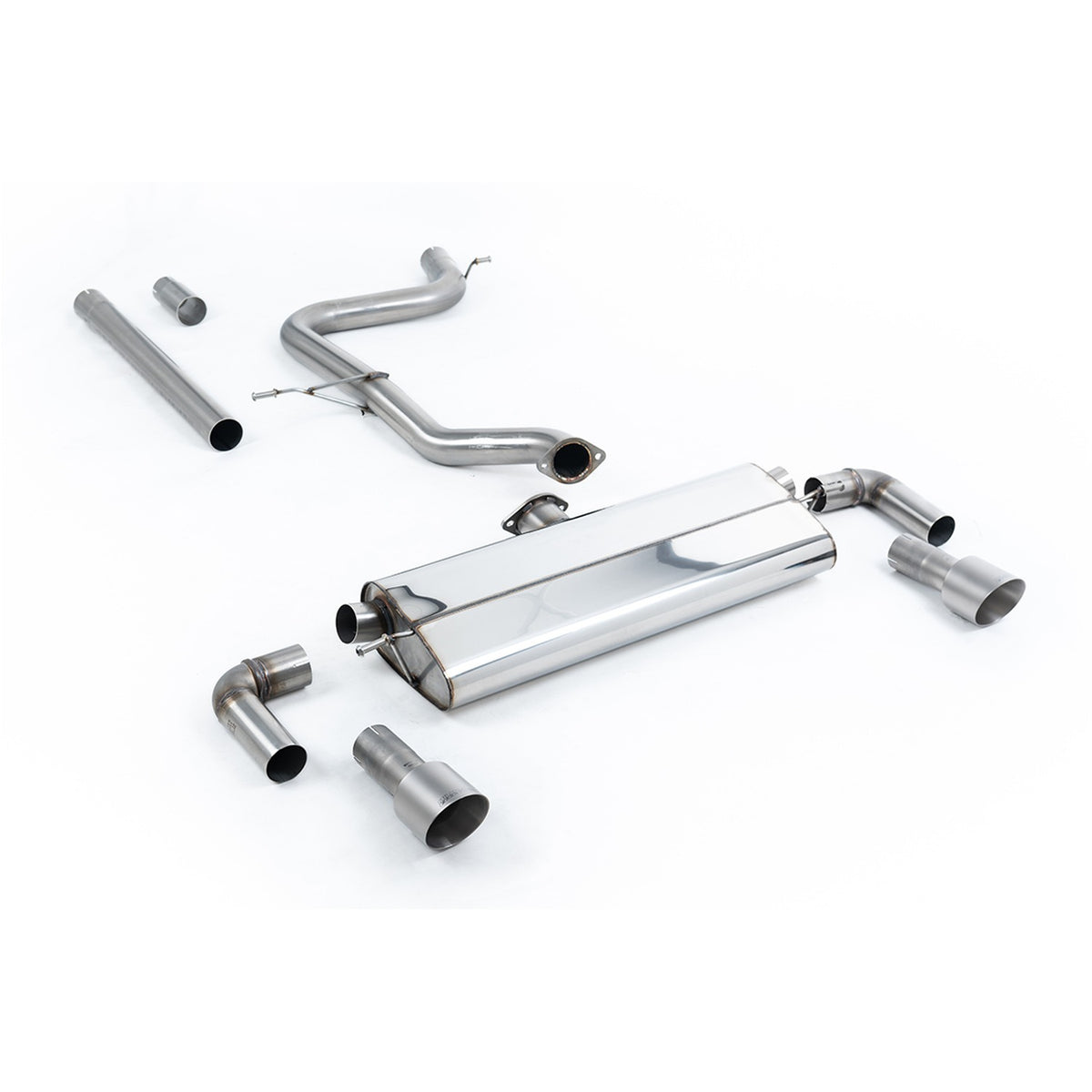 Milltek Cat Back Exhaust Volkswagen Golf Mk7.5 1.5TSI Evo GT R-Line 17-21