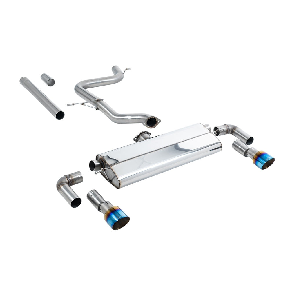 Milltek Cat Back Exhaust Volkswagen Golf Mk7.5 1.5TSI Evo GT and R-Line (Both GPF/OPF and Non GPF/OPF Models) 17-21