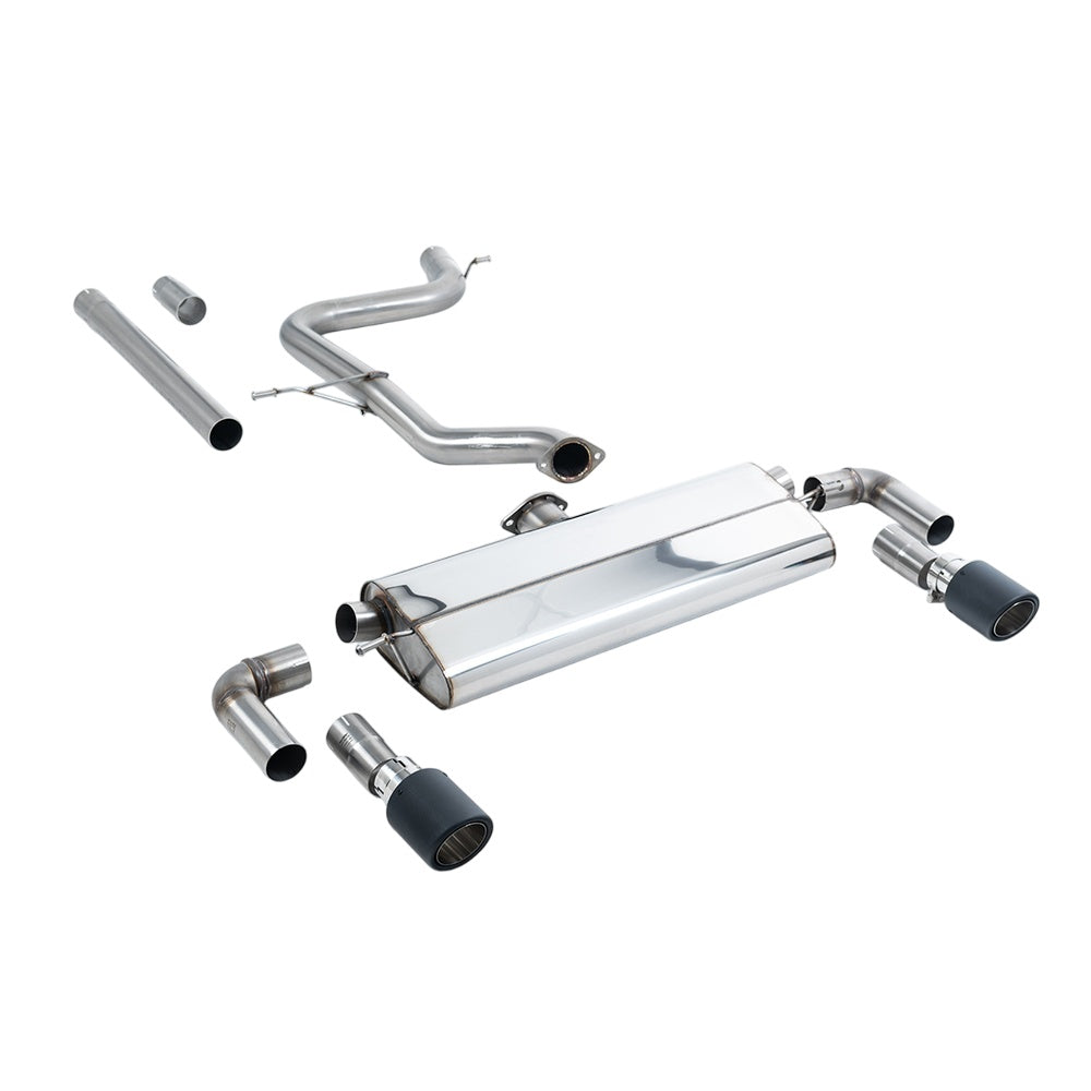 Milltek Cat Back Exhaust Volkswagen Golf Mk7.5 1.5TSI Evo GT and R-Line (Both GPF/OPF and Non GPF/OPF Models) 17-21