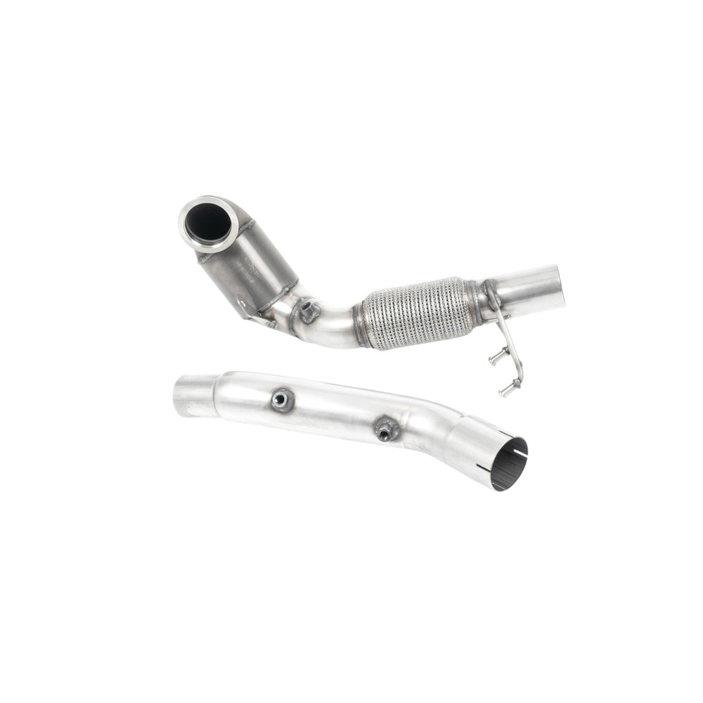 Milltek GPF/OPF Bypass Exhaust Skoda Octavia vRS 2.0 TSI 245PS Hatch and Estate (manual and DSG-auto OPF/GPF Only and Post Facelift) 19-20