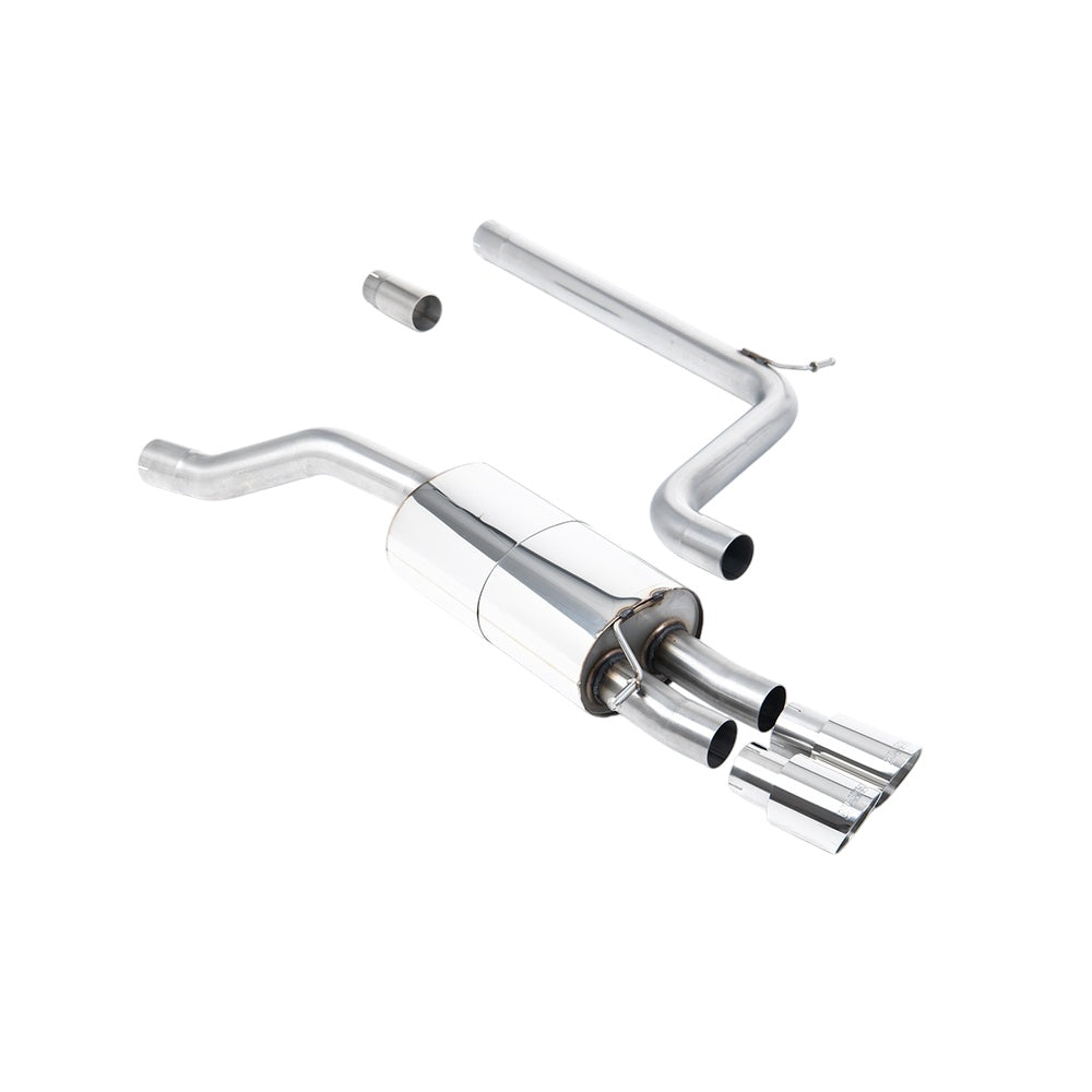 Milltek Cat Back Exhaust Volkswagen Polo GTI 2.0 TSI (AW 5-Door) Non GPF/OPF Models Only 18-19