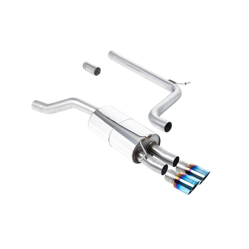 Milltek Cat Back Exhaust Volkswagen Polo GTI 2.0 TSI AW 5dr Non-GPF/OPF 18-19