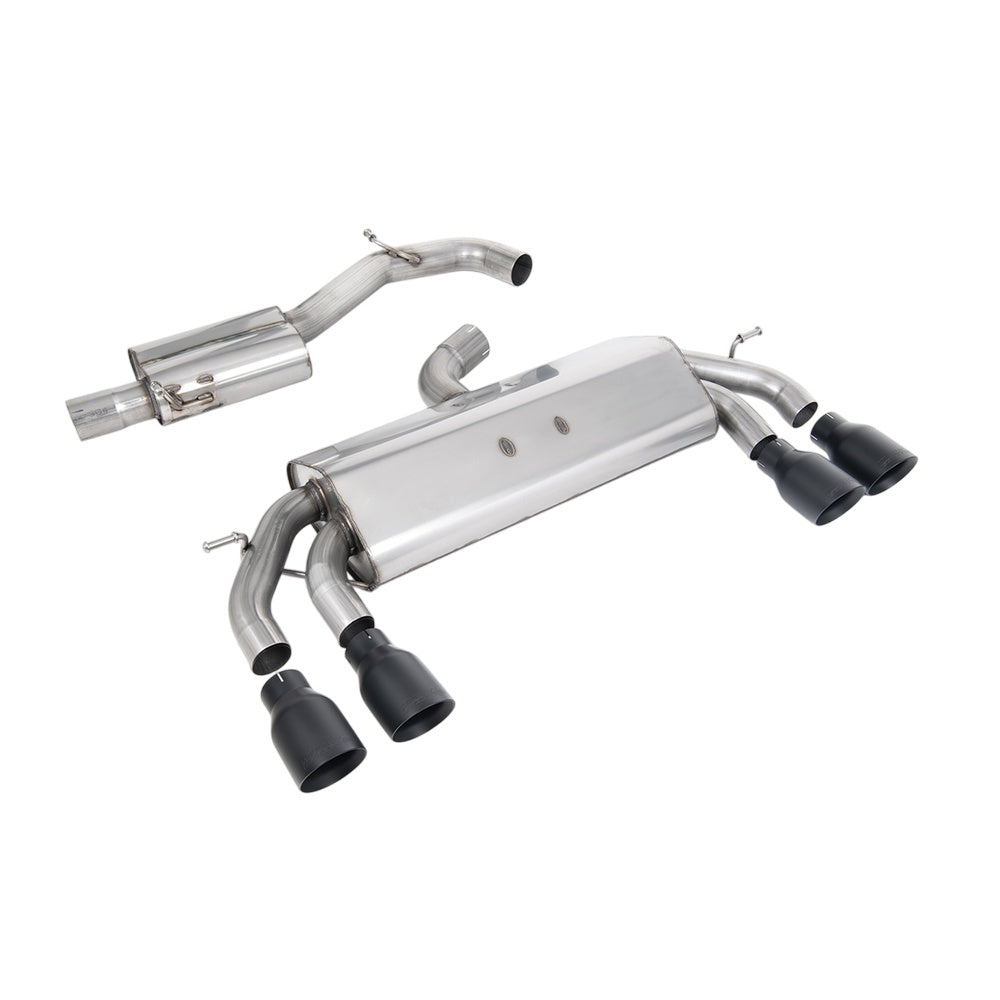 Milltek Cat Back Exhaust Volkswagen Golf Mk7.5 R 2.0 TSI 300PS (GPF Equipped Models Only) 76mm and EC Approved Systems 19-20