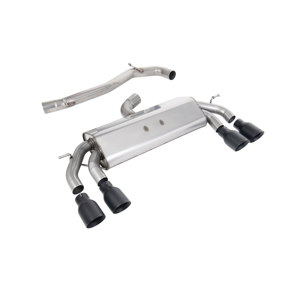 Milltek Cat Back Exhaust Volkswagen Golf Mk7.5 R 2.0 TSI 300PS (GPF Equipped Models Only) 76mm and EC Approved Systems 19-20