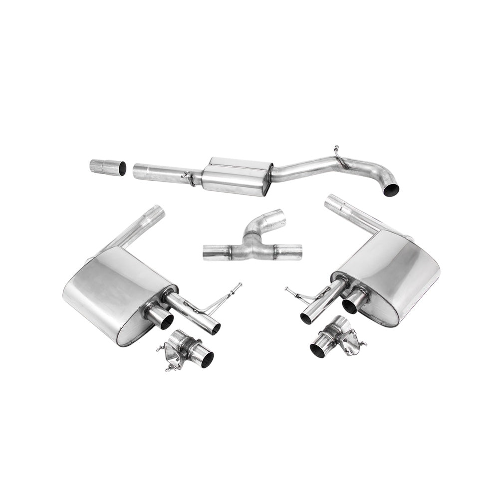 Milltek Cat Back Exhaust Volkswagen Arteon 2.0TSI 280PS 4Motion (North American OE Valved Systems) 19-21