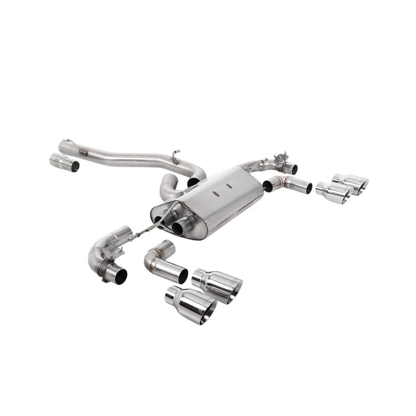 Milltek Cat Back Exhaust Volkswagen Golf Mk7.5 R 2.0 TSI 300PS GPF 19-22