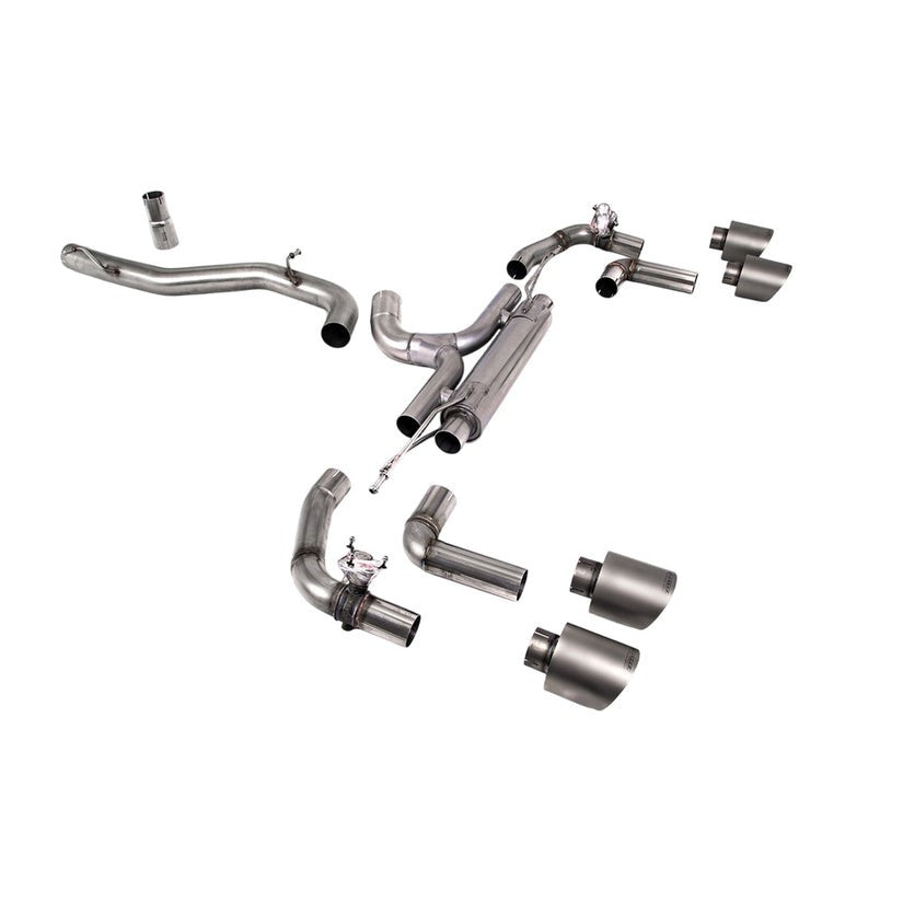 Milltek Filter Back Exhaust Volkswagen Golf Mk8 R 2.0 TSI GPF 21-24