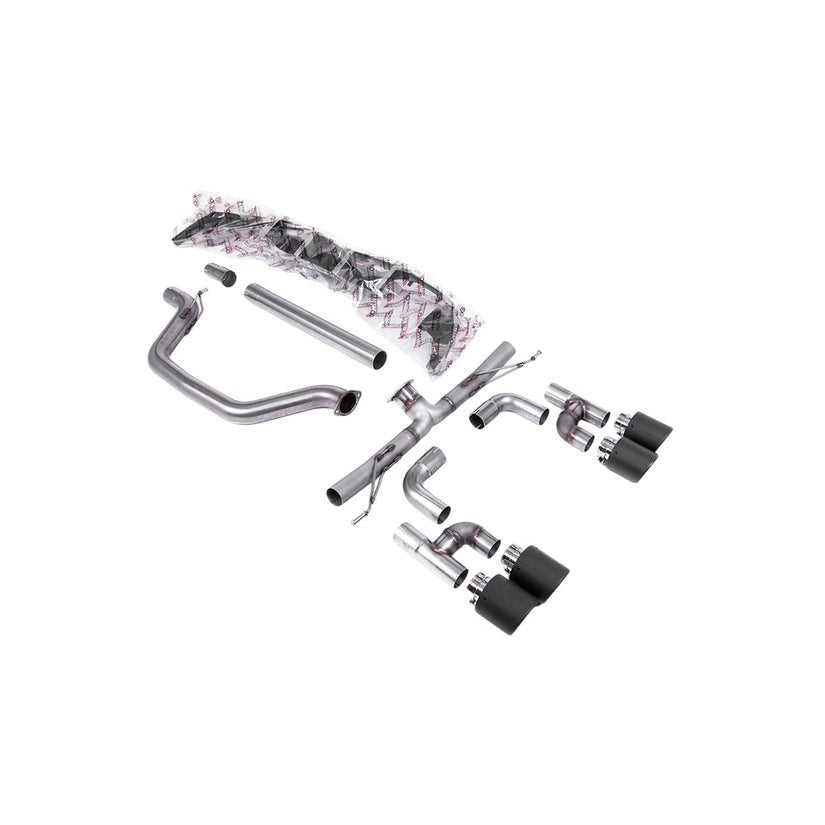 Milltek Filter Back Exhaust Volkswagen Golf Mk8 GTi Golf R Style Quad Outlet 245ps OPF/GPF 20-24