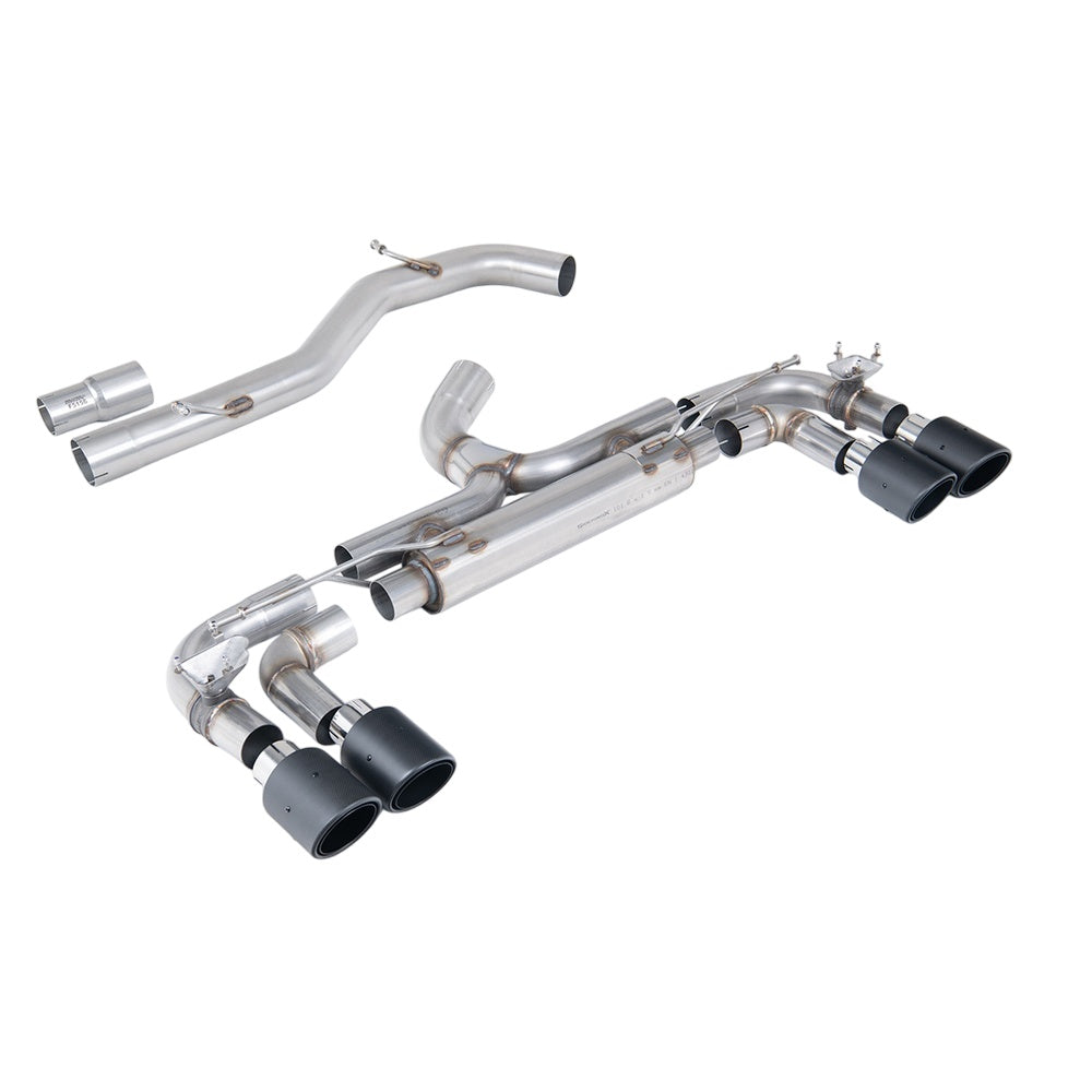 Milltek Cat Back Exhaust Volkswagen Golf Mk7 R 2.0 TSI 300PS (80mm Race System Options) 14-16