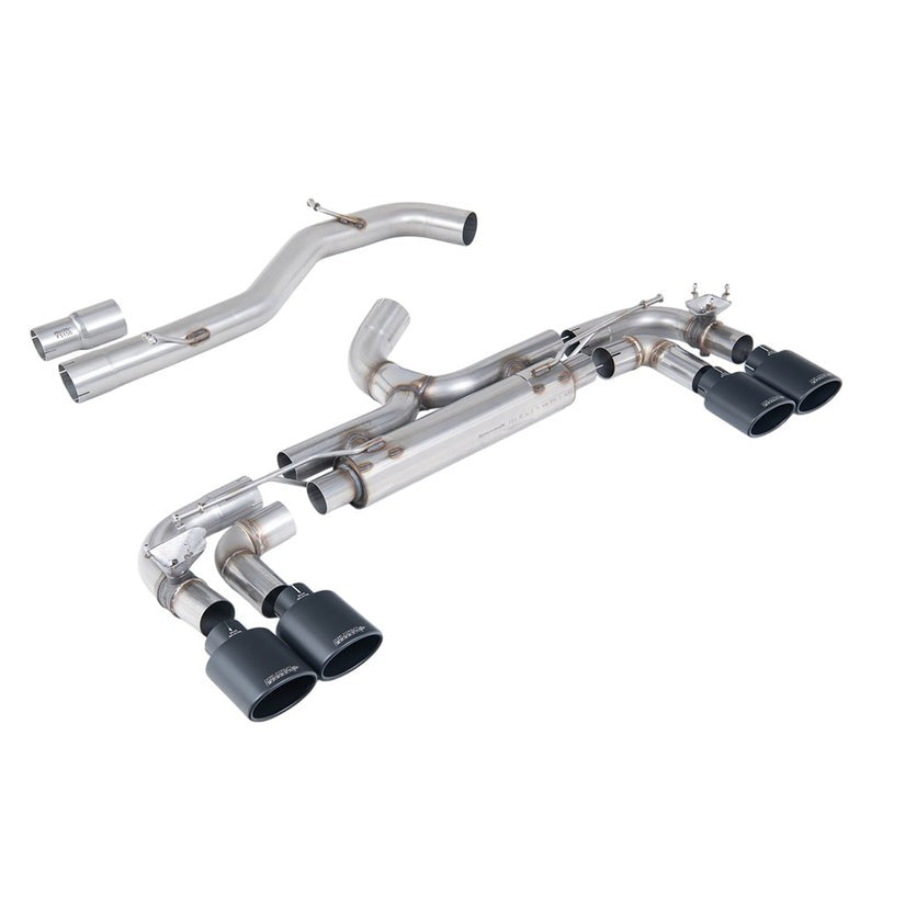 Milltek Cat Back Exhaust Volkswagen Golf MK7 R 2.0 TSI 300PS 80mm Race System Options 14-16