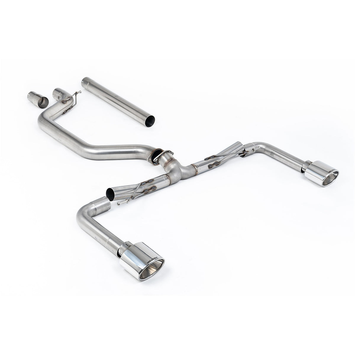 Milltek Filter Back Exhaust Volkswagen Golf Mk8 GTi 245ps OPF/GPF 20-24