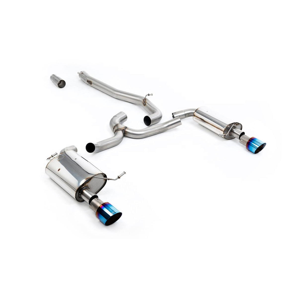 Milltek Cat Back Exhaust Volkswagen Golf Mk7 1.8TSI Alltrack 4Motion 16-21