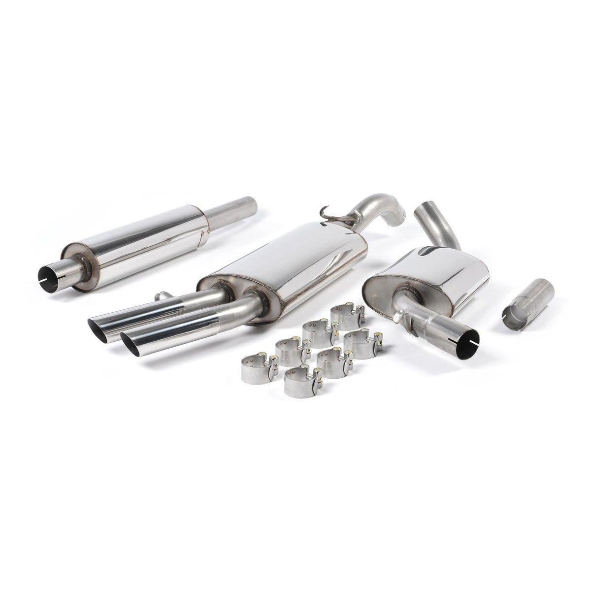 Milltek Front Pipe Back Exhaust Volkswagen Golf Mk2 GTI 8v 84-92